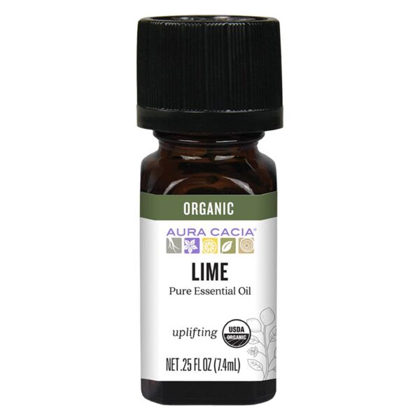 Lime Organic Distilled Essential Oil - Aura Cacia