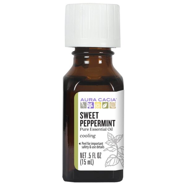 Peppermint Essential Oil - Aura Cacia